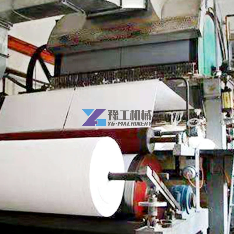 Full Automatic Kraft Paper Processing Machinery Making From Waste Paper Machine