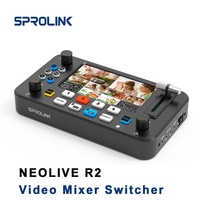 SPROLINK NEOLIVE R2 5.5 Inch Multi-Cameras Inputs Mixer Switcher with USB 3.0 Video Capture Live Stream