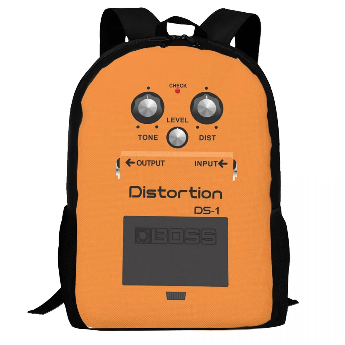 Mochila para Pedal de Guitarra Boss Overdrive Bluesbreaker, Mochila de Grande Capacidade, Mochila Escolar para Crianças, Bolsas de Ombro para Homens e Mulheres