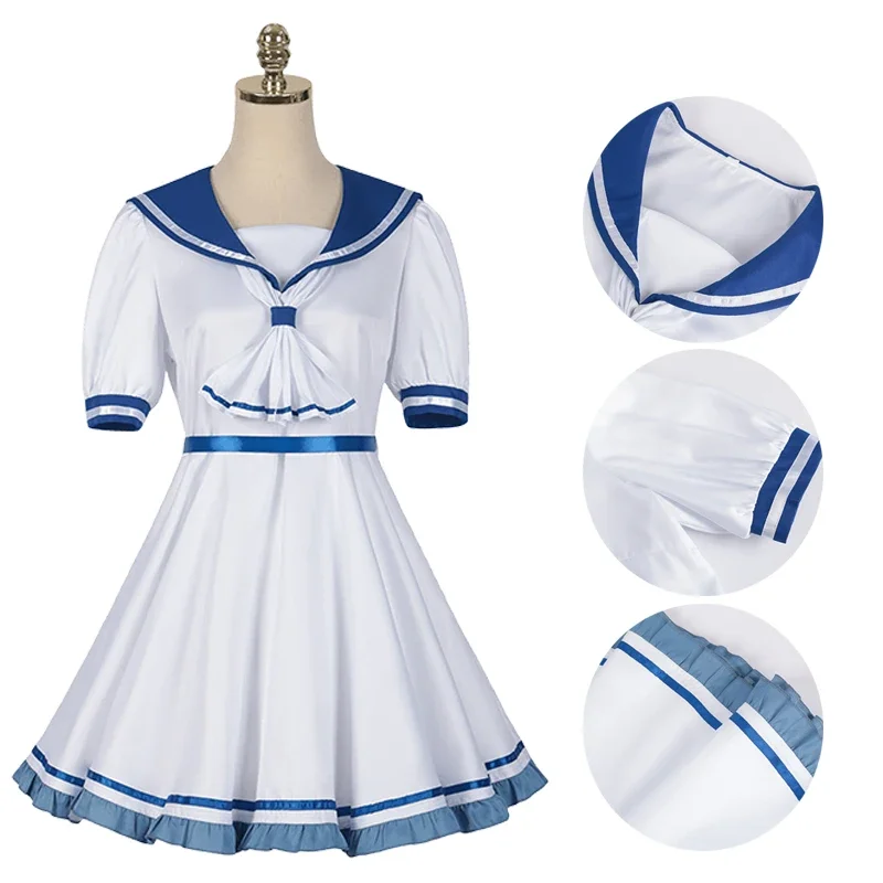 Anime Arima Kana Cosplay Oshi No Ko Kana Cosplay Costume JK Sailor Uniform Clothes Dresses Wig Halloween Costumes for Women