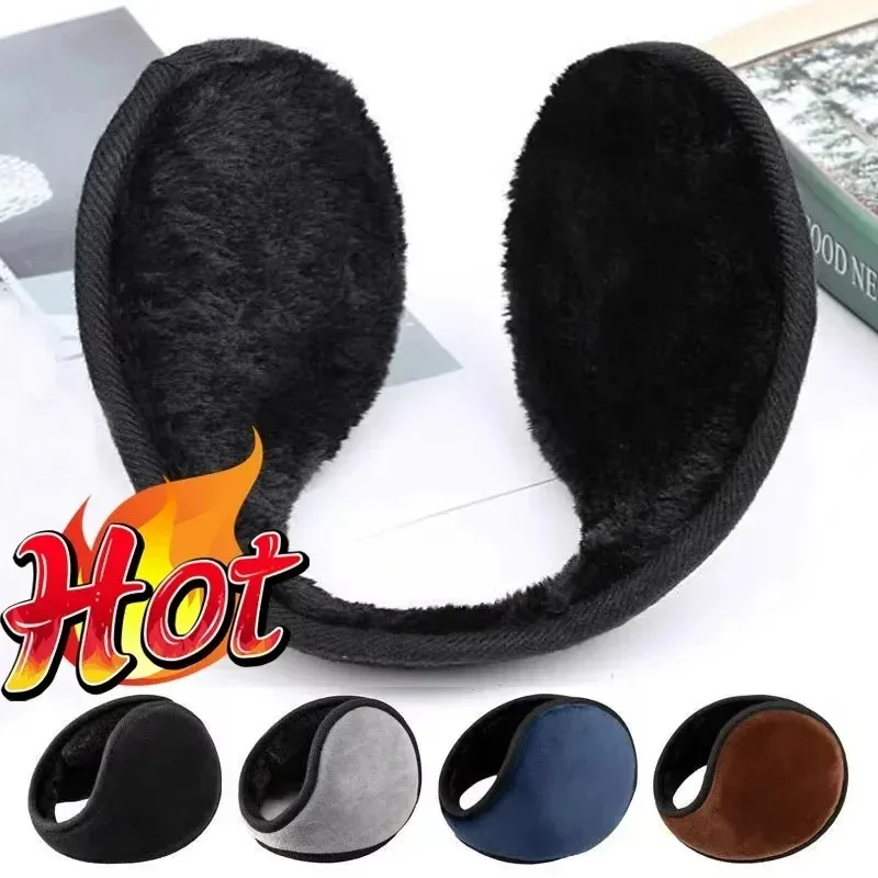 Men Winter Simple Warm Earmuffs for Women Cold Weather Earmuff Outdoor Running Warm Ear Muff Earmuffs Headband Earflap Protector