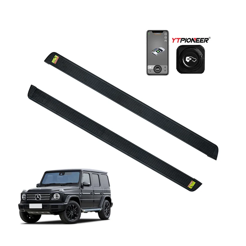 

YTPIONEER G Class Electric Side Step for W464 W463A G350 G500 G63 Running Board Benz G Class Retractable Running Board
