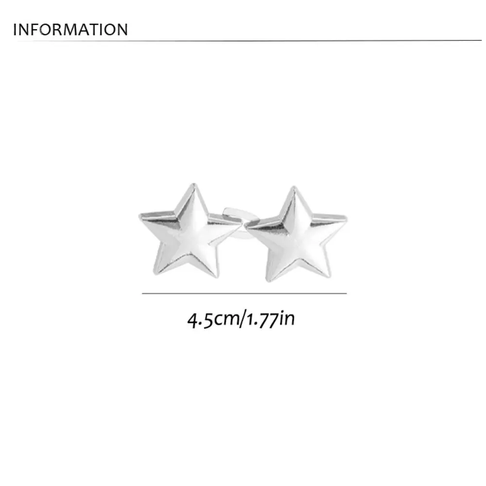 Alloy Star Pants Button Tightener Waist Buckle Button Clasps Jean Fit Tighten Buckles Bronze Adjustable