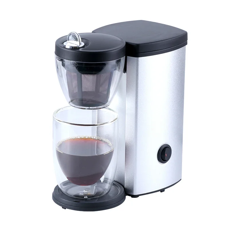 Coffee Maker Office Mini Small Teapot Multifunctional Stainless Steel Coffee Machine Portable Coffee Machine Tea Brewing Machine