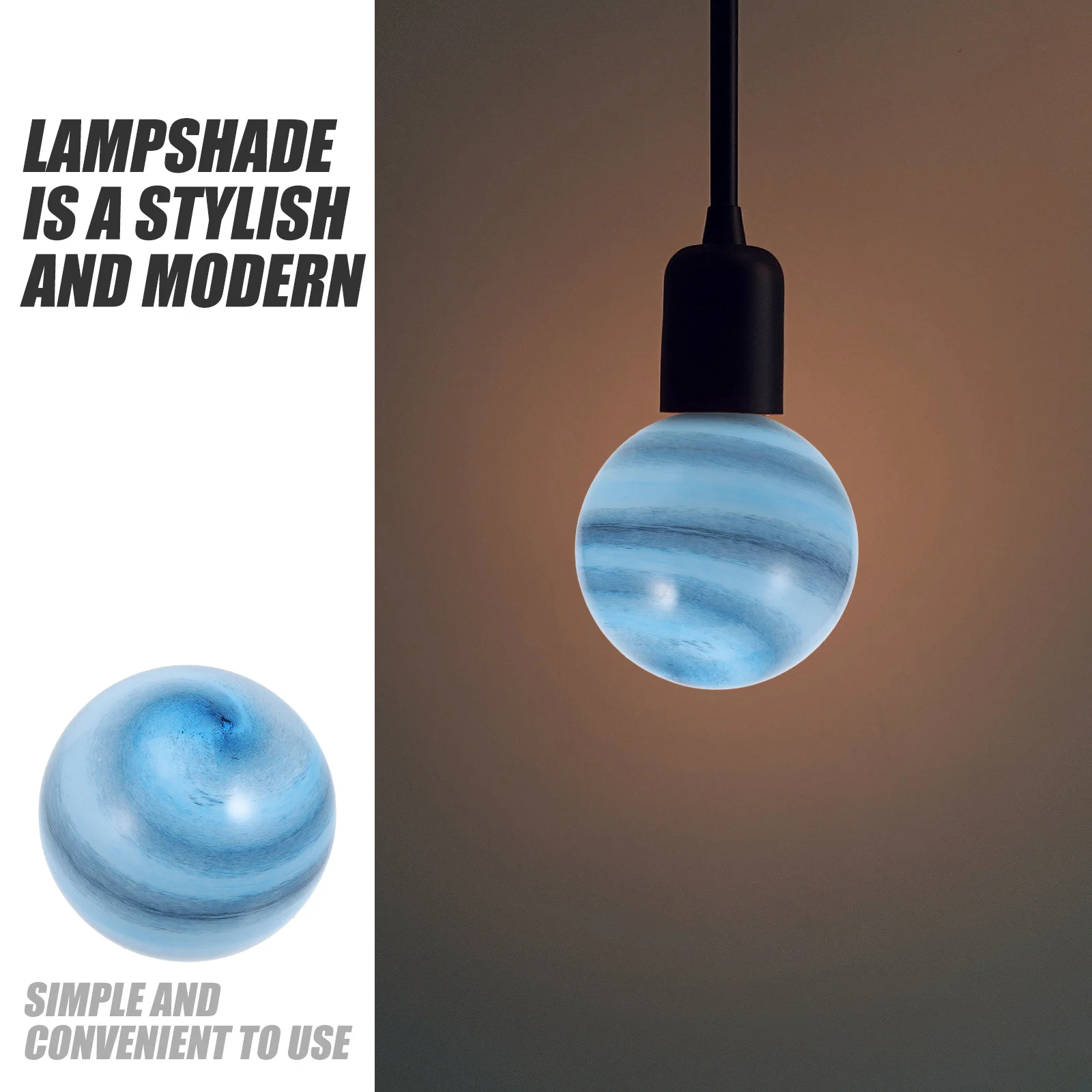 غطاء مصباح زجاجي بديل غطاء دائري لتركيبات السقف الخفيفة المعلقة أباجورة زجاجية غلوب غطاء مصباح زجاجي