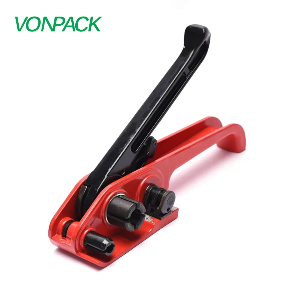 

VONPACK XW20 handheld Tensioner Strapping Tool Polyester portable Strapping Machine Manual Baler Case Packing Machine for Pallet