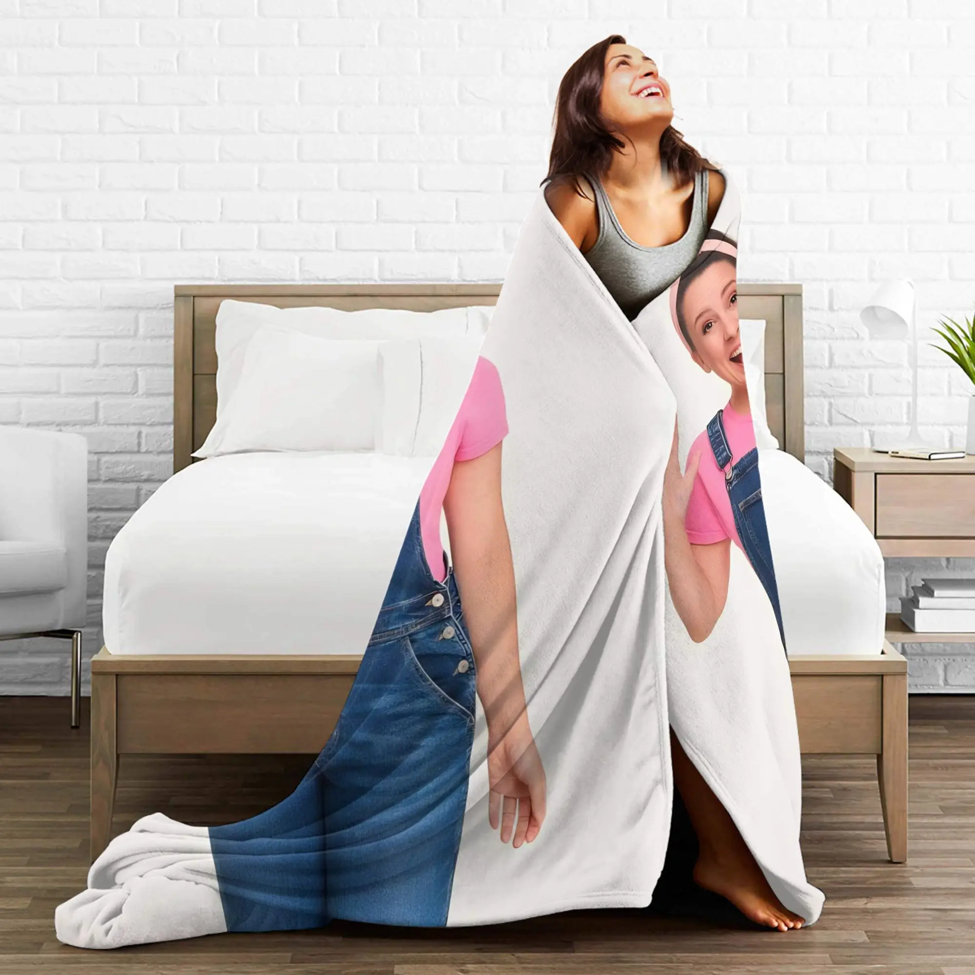 ملكة جمال راشيل بطانية قطيفة صبي فتاة الفانيلا الفراش يلقي للمنزل ديكور سوبر لينة تصميم جودة المفرش هدية عيد ميلاد