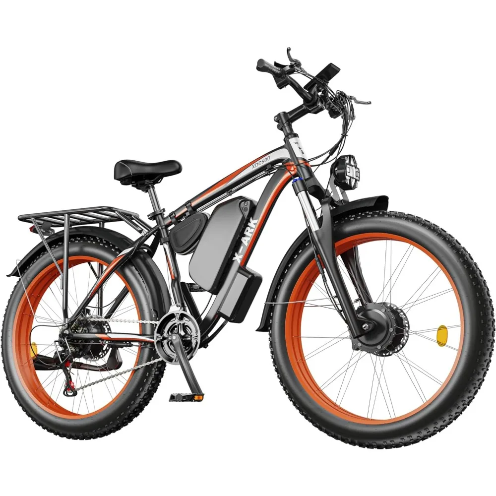 Electric Bike 2000W Dual Motor Fat Tire 26x4 Mountain Bike Unable to ship on weekends please place orders with caution