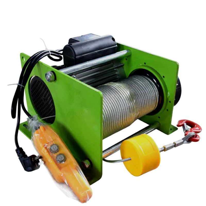 Wire rope hoist micro electric hoist electric hoist electric winch 220V 200kg