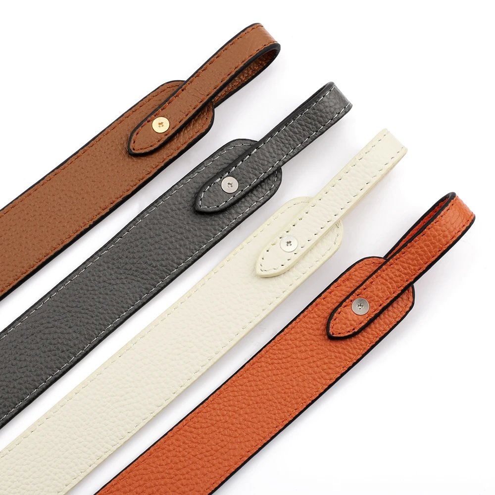 Customized Cow Leather Bag Straps for Bag Women Handbag Handle Wide Belt Shoulder Crossbody Genuine Leather Replacement Strap