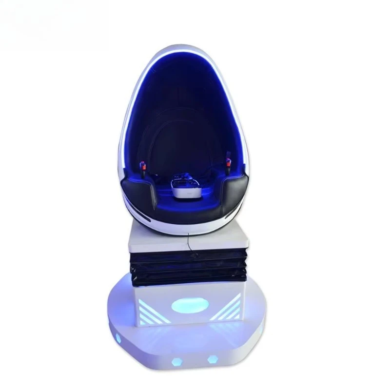 FL 9D VR Egg Cinema Chair Indoor Popular Games Single-Player VR Theater Machine  VR Park Amusement Park Shopping Mall Customized