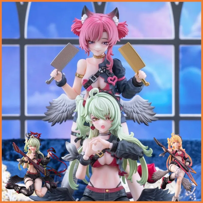 2026 New In Stock Dimensional Embodiment Magic Sound Angel Xingchuan Maomao 1/12 Yellow Green Red Black Hair/ Movable Toy