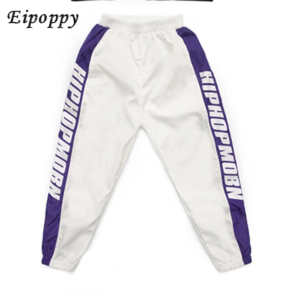 Crop Top Kleding Sets Meisjes Streetwear Streetdance Pant Outfits Jazzpodiumkostuums