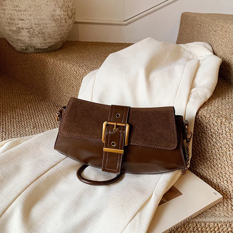 

Новая корейская модная нишевая дизайнерская сумка через плечо 2026 года, женская, с высококачественной текстурой, в стиле ретро, для ношения в руке