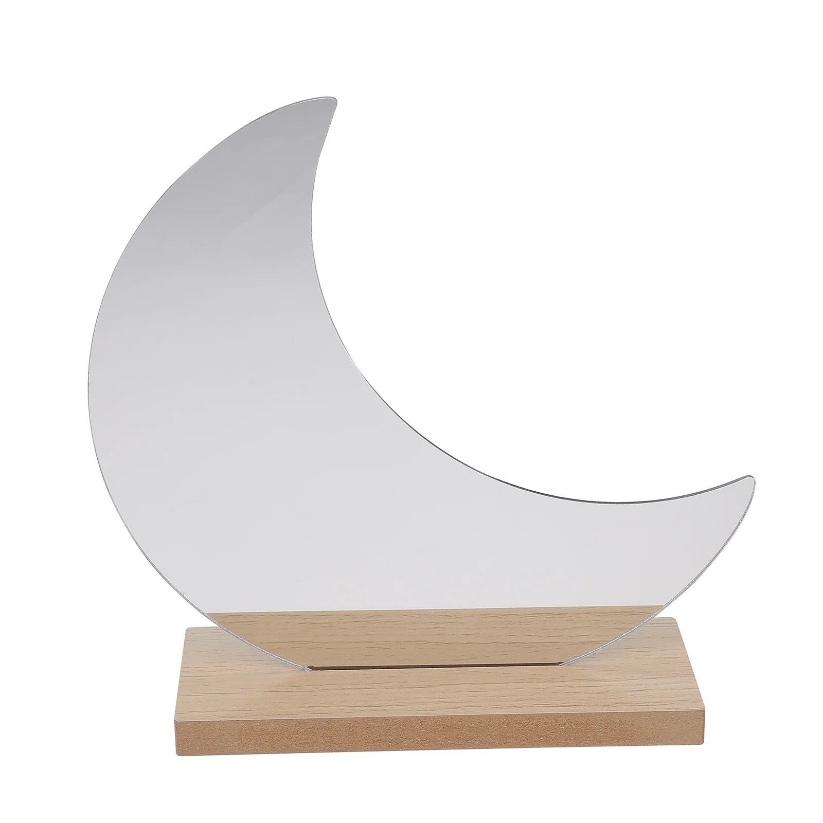 1Pcs Woman Makeup Mirror Decor Creative Shaped Lightweight Portable Desktop Mirror for Home Bedroom Vanity Decor