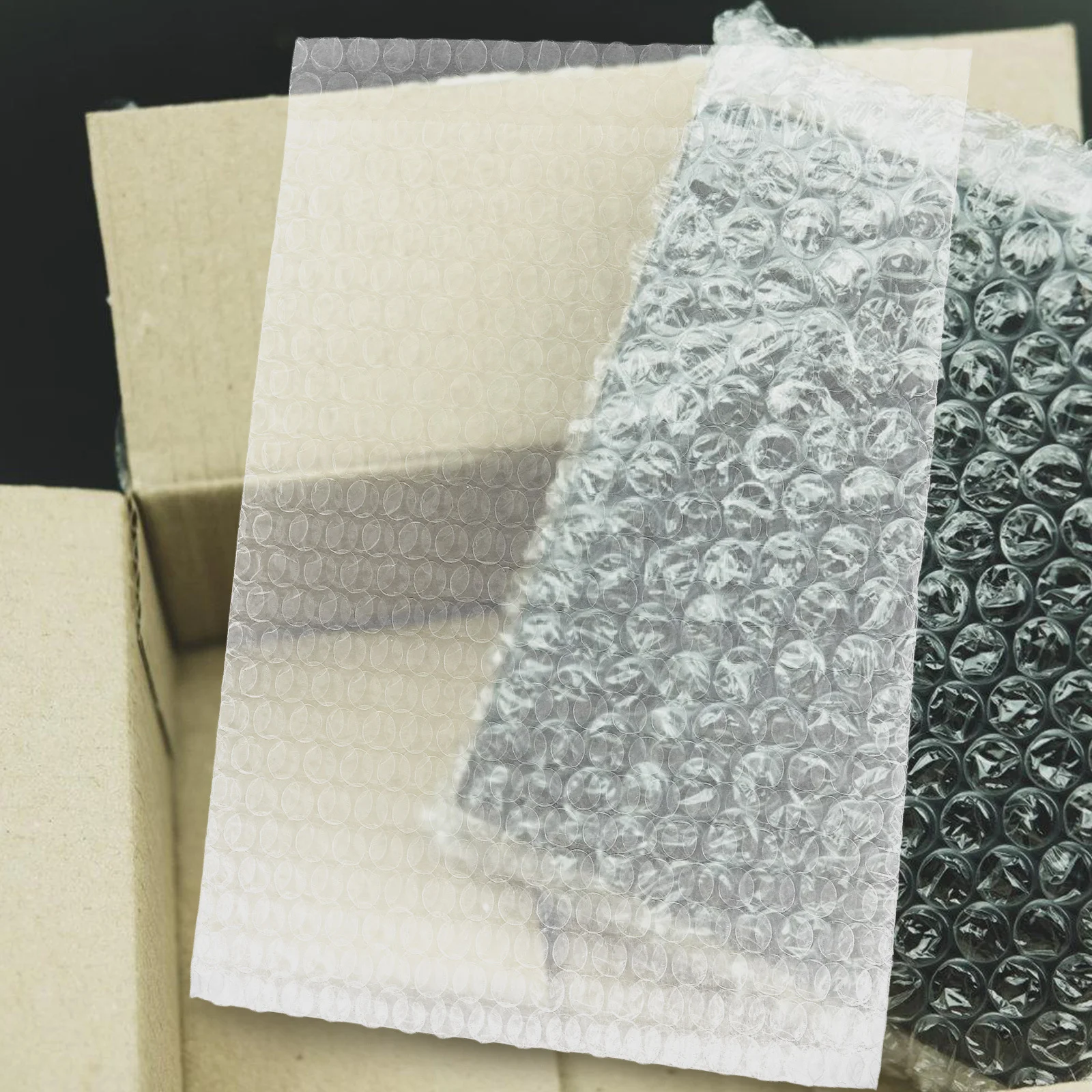 100 قطعة من أكياس تغليف الفقاعات السميكة أكياس مقاومة للصدمات للشحن حقيبة فقاعات تخزين واقية مبطنة متحركة #4