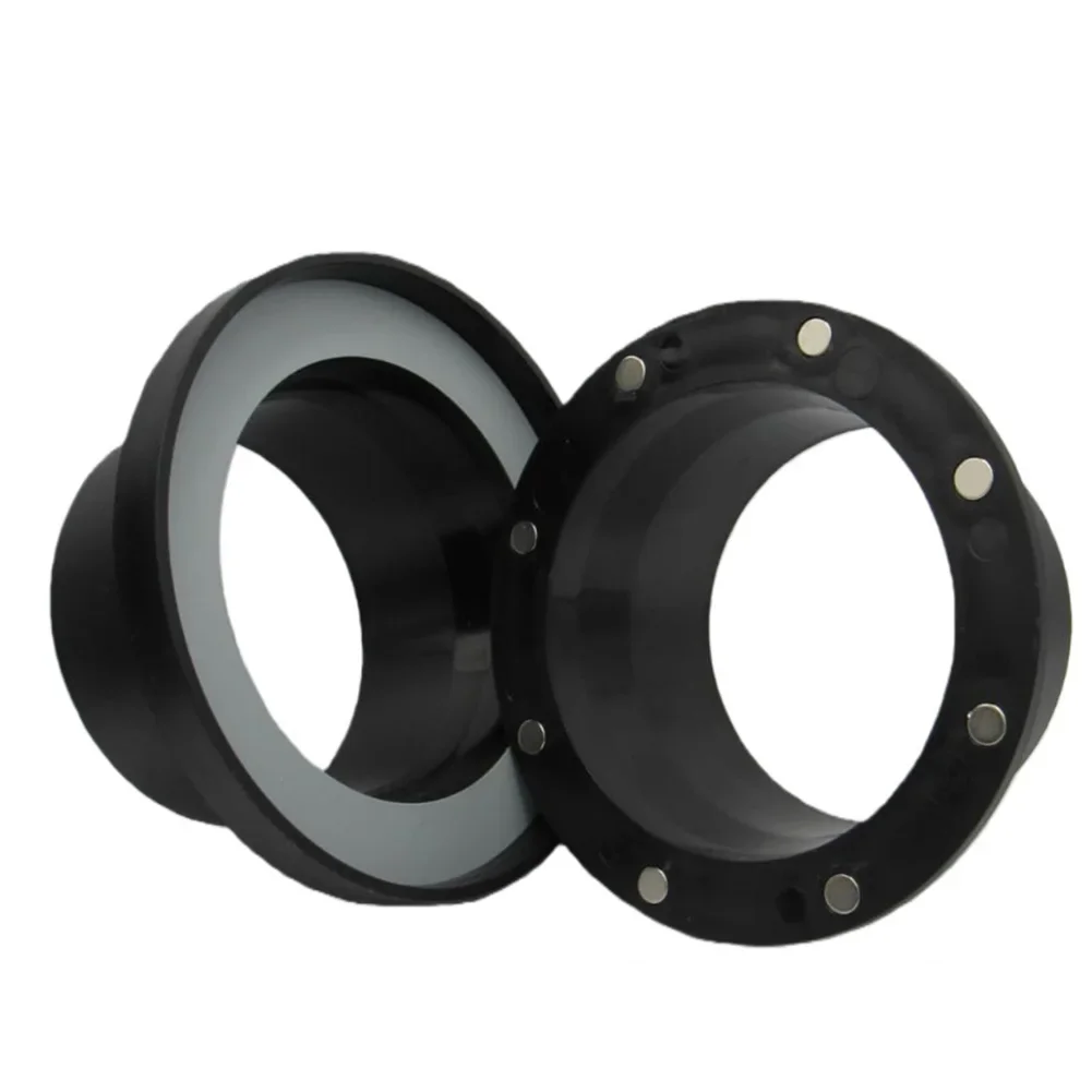 Magnetic 4 Inch Dust Collection Hose Connector Kit Rubber Flexible Coupler For Woodworking Vacuum System Tool Accessories