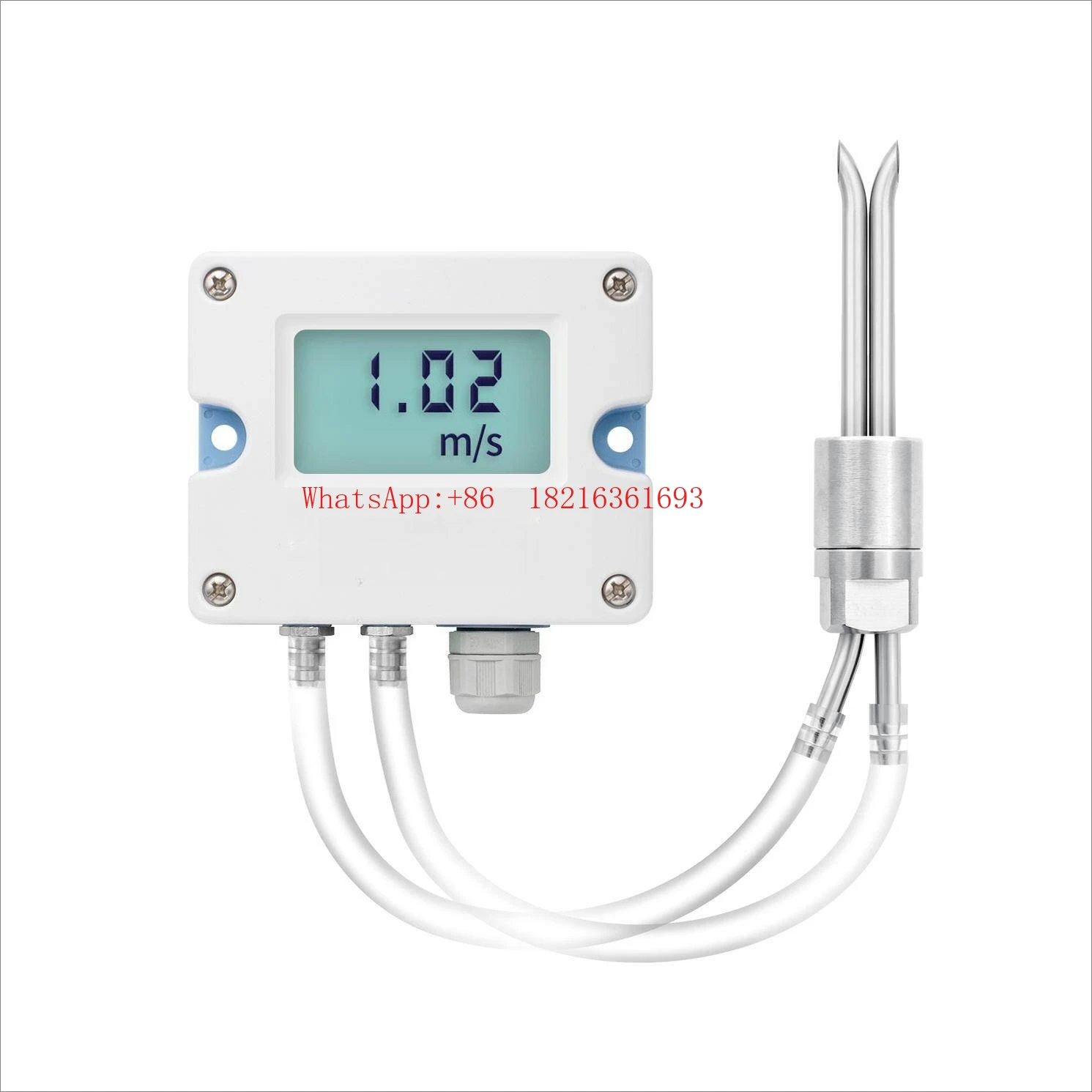 High Temperature Resistant, Anti Clogging, Dust-proof Wind Speed Measuring Instrument LFM109 Wind Speed Sensor Transmitter