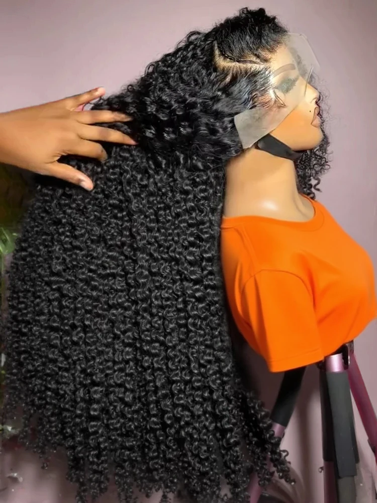 วิกผมแท้ 100% แบบลอนลึก วิกผมหน้าผากแบบลูกไม้ HD 13x4 13x6 วิกผมลูกไม้แบบลอนน้ำ วิกผมลอนเปียกและลอนน้ำ สำหรับผู้หญิง ลดราคา