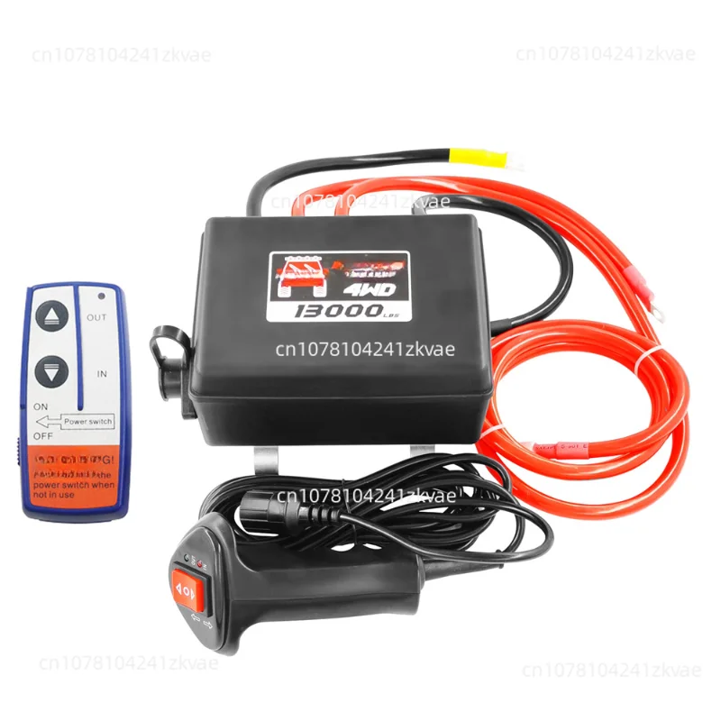 

Winch control box with wireless remote control controller relay winch accessories