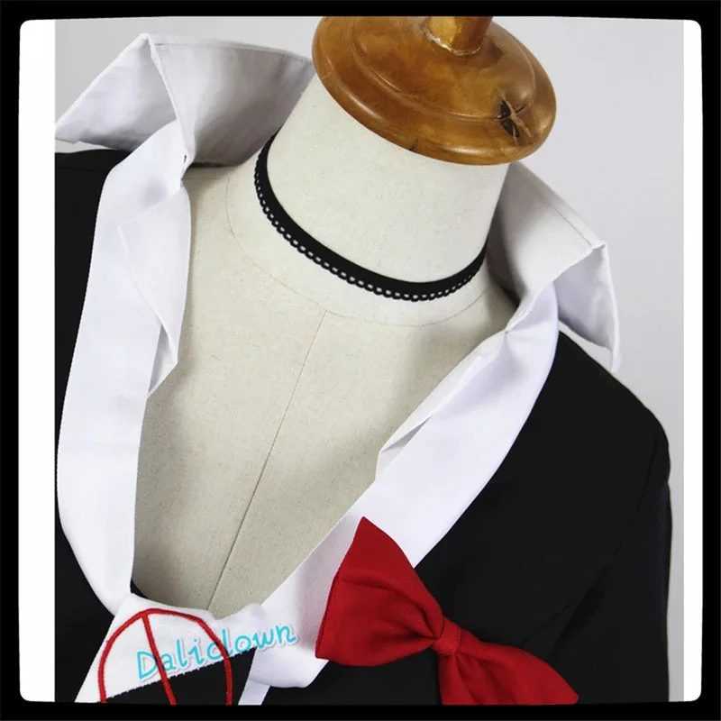 Nuovo Danganronpa Cosplay Anime Junko Enoshima Emboitement Inushio Kimuchi Happy Havoc Dangan Ronpa Costume Cosplay/Parrucca