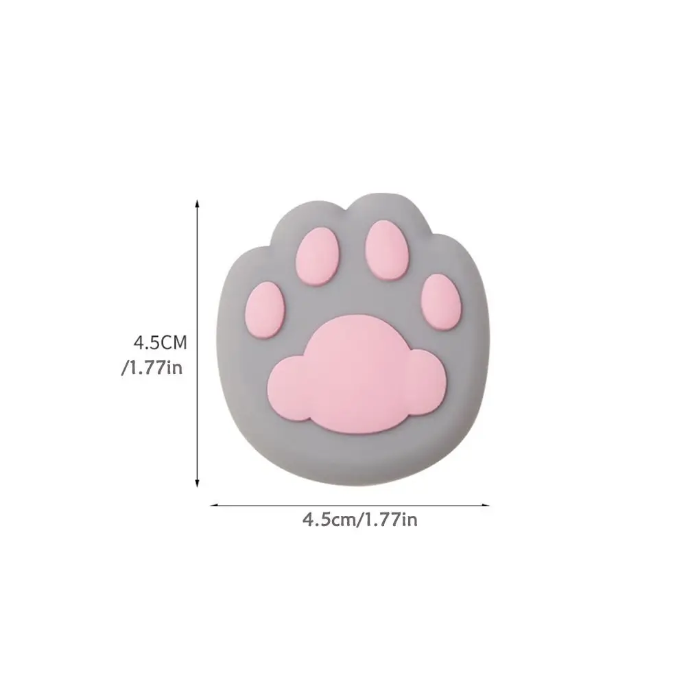 2Pc Cartoon Wall Protector Door Crash Pad Anti-collision Cat Claw Door Stopper Silicone Shockproof Door Stops Cabinet