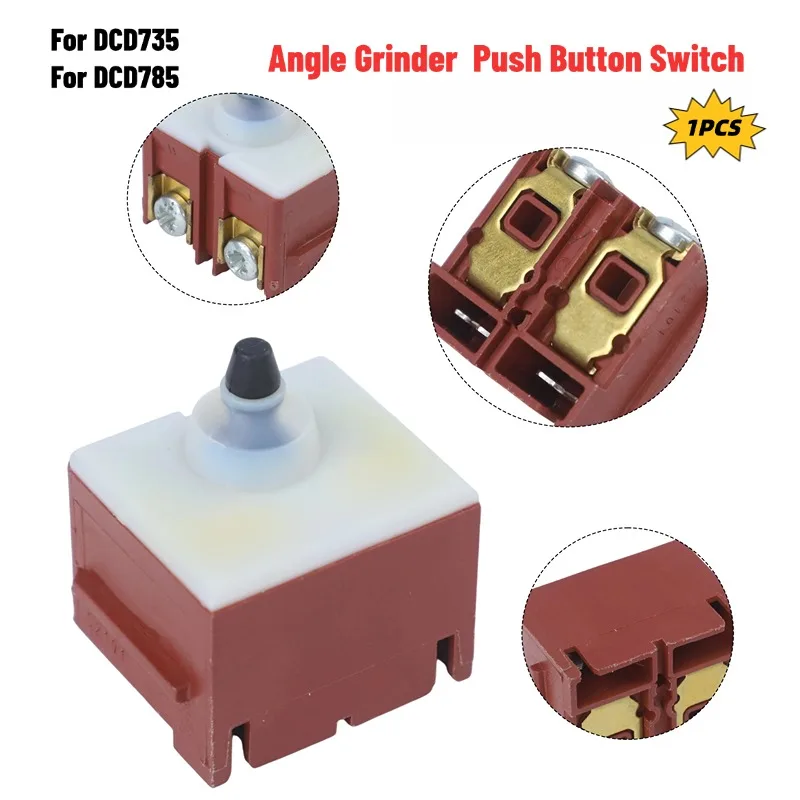 

Grinder Switch 945614-00 For D28112 DW802 G750 DW818 Angle Grinder Switch Angle Grinder Switch Part Replacement Sturdy Tool