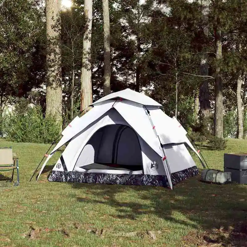 Kuppelzelt für 3 Personen, Schnellöffnung, geeignet für Camping und Outdoor-Aktivitäten