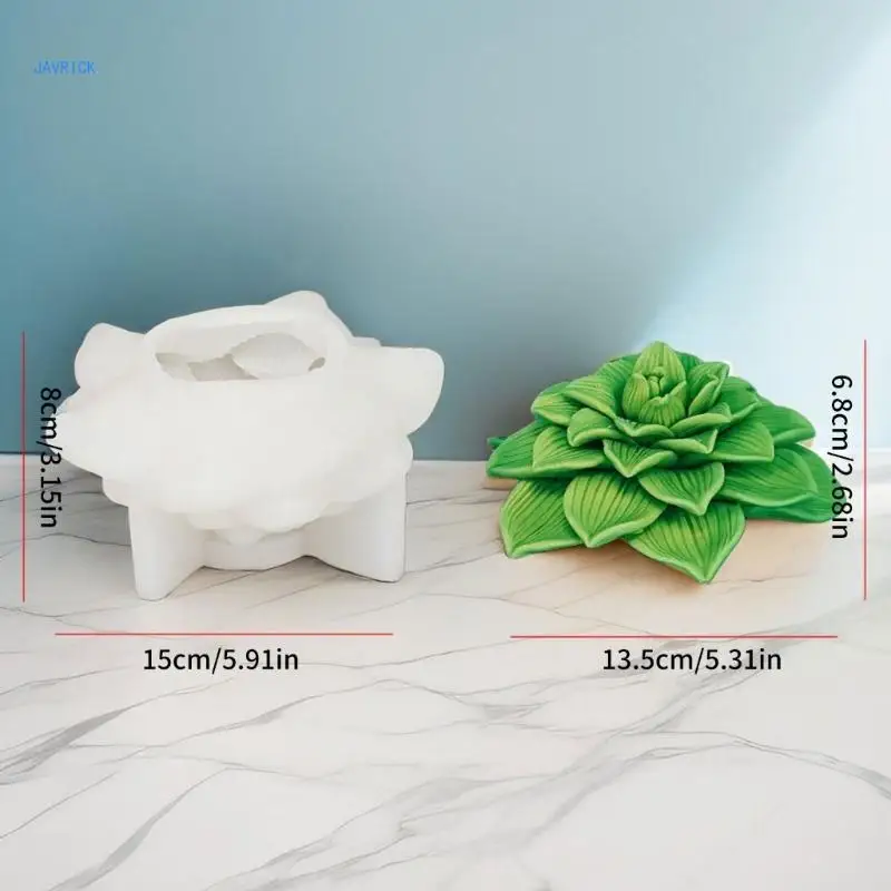 3D Flower Silicone Mold Valentines Day Gift Cake Baking Tool Scented Making Decoration Soap Plaster Resin