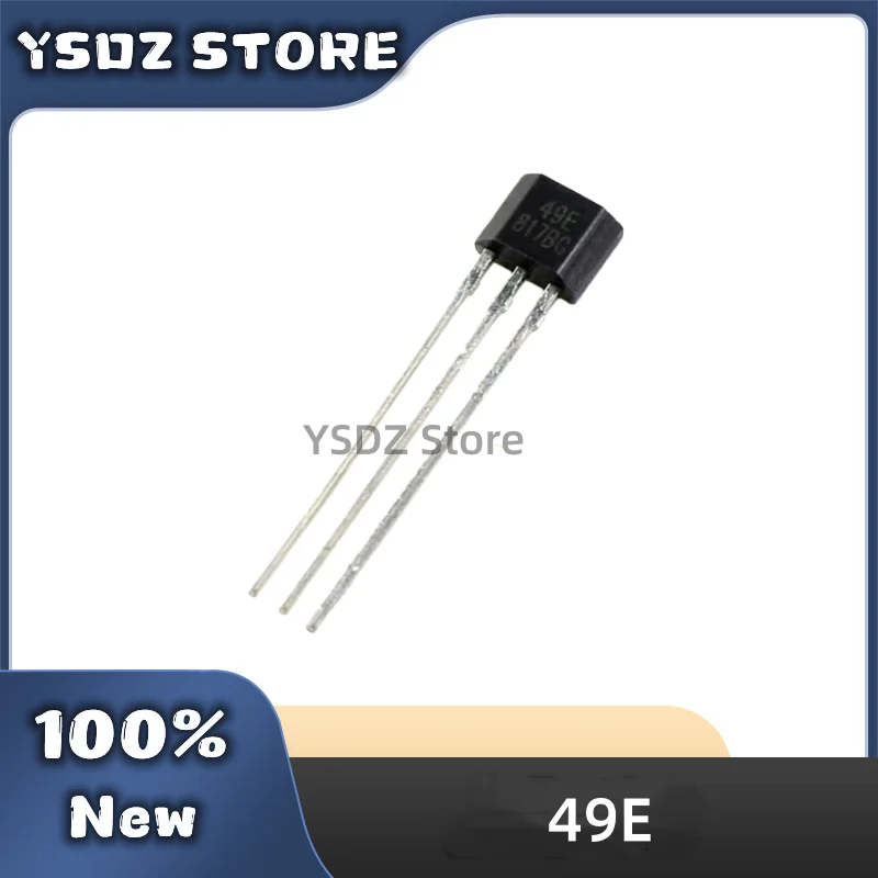 50PCS/LOT New Original 49E S49E OH49E SS49E Hall Element Hall Effect Sensor Linear Switch