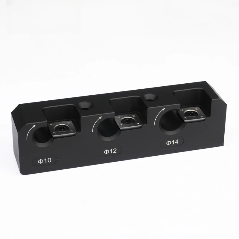 For electric drill car round bar auxiliary tool square car, round wood tenon production of solid wood