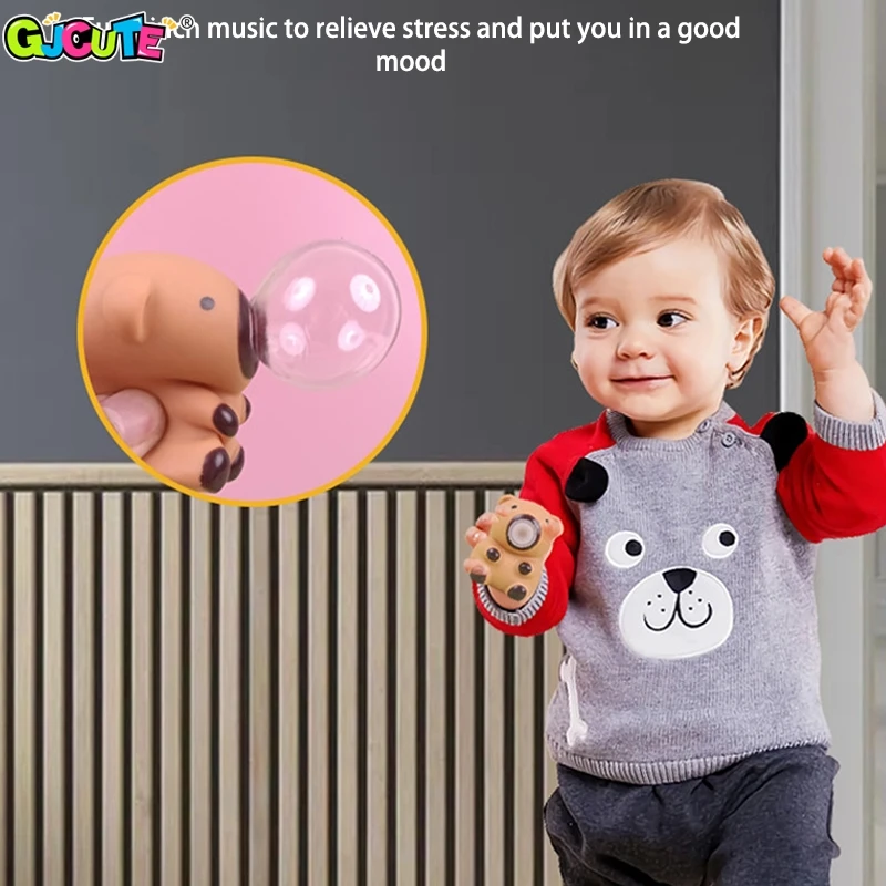 Squeeze Capybara Bubble Toy Adult Children Creative Decompression Tool Releasing Pressure Toys Cute Animals Desktop Ornaments