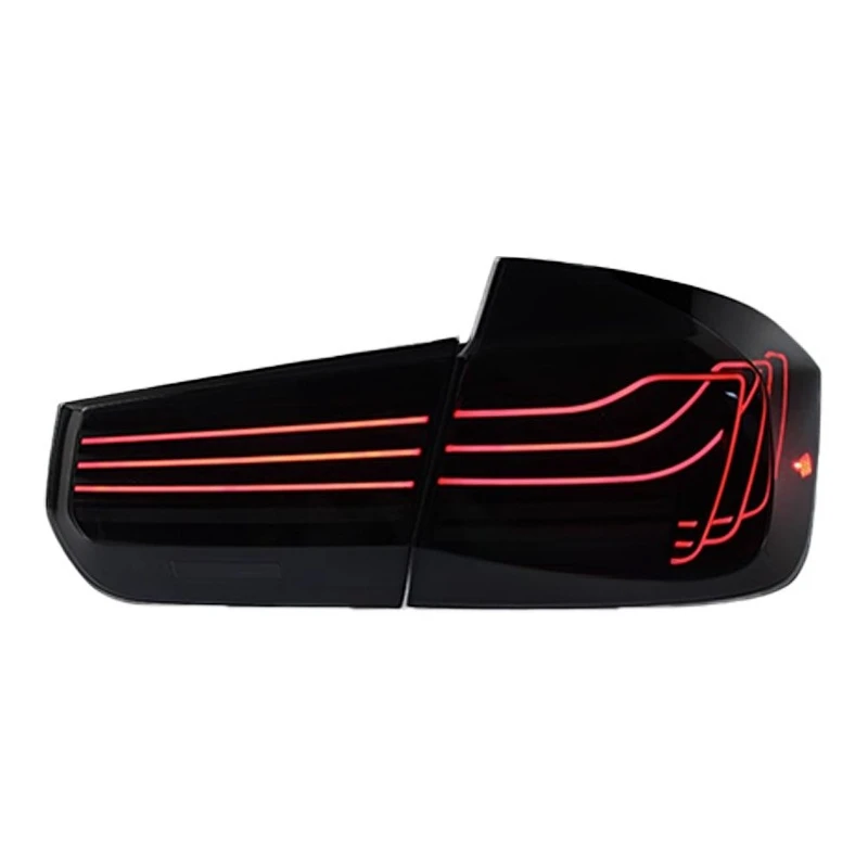 

Tail lights suspended, running lights flowing, turning direction
