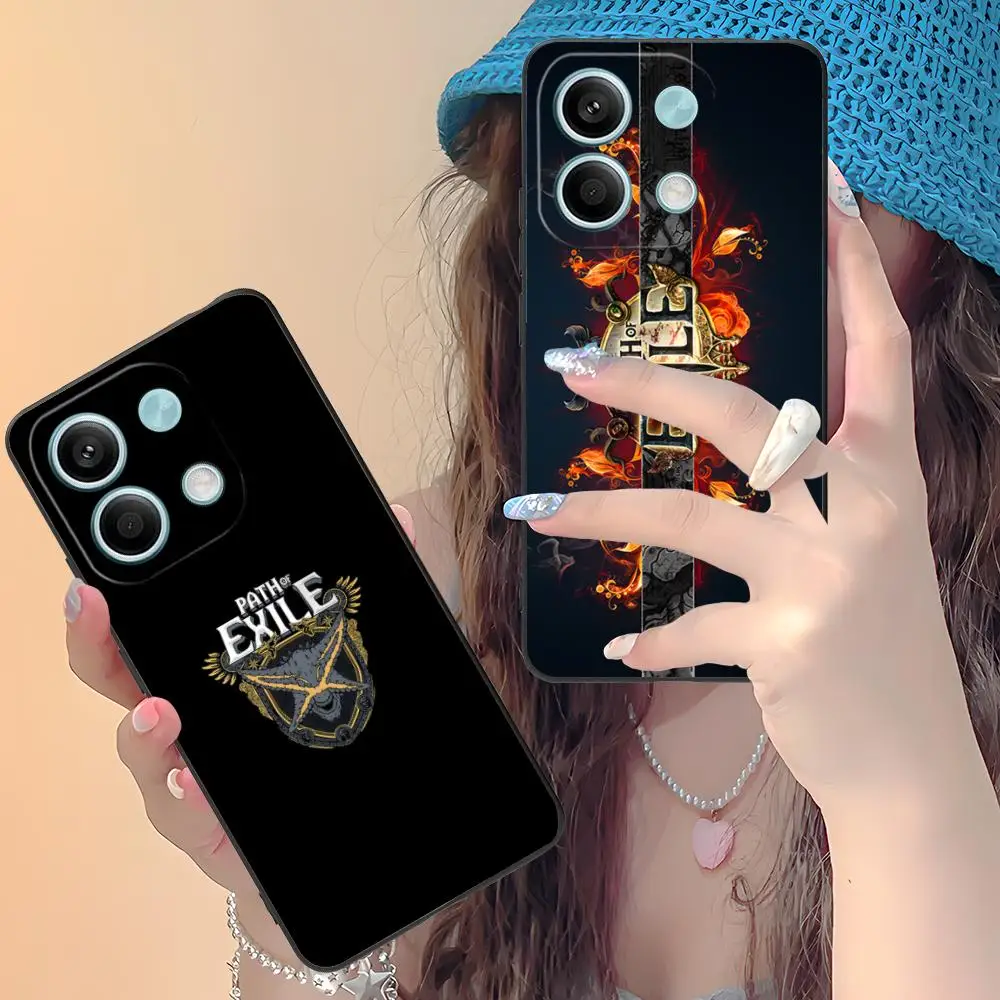 

Path of Exile Mobile Phone Case for Xiaomi Redmi Note 14 13 12 11 A5 3 2 1 Pro Plus 4G 5G Colour Printing Pretty Cellphones