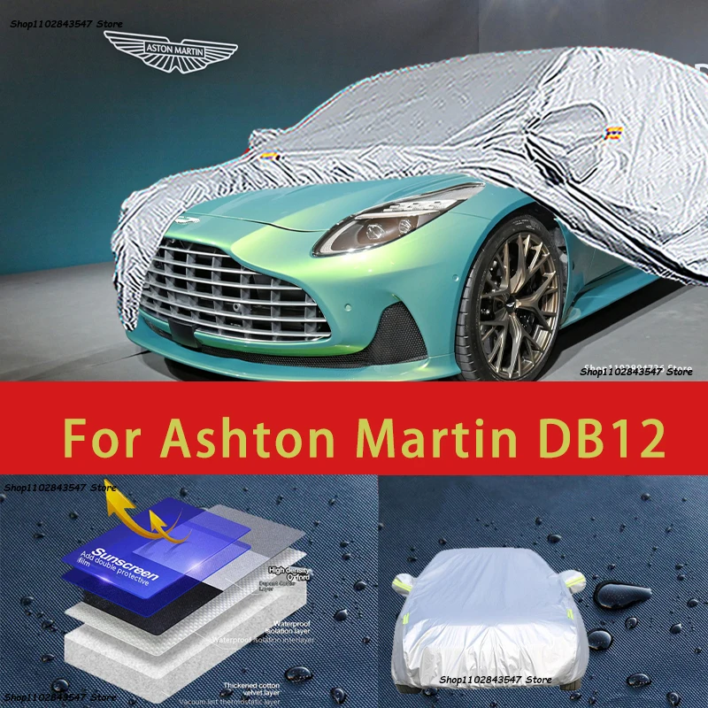 

For Ashton Martin DB12 Car protective cover Auto paint protection Sunscreen heat-insulating waterproof car clothing Car film