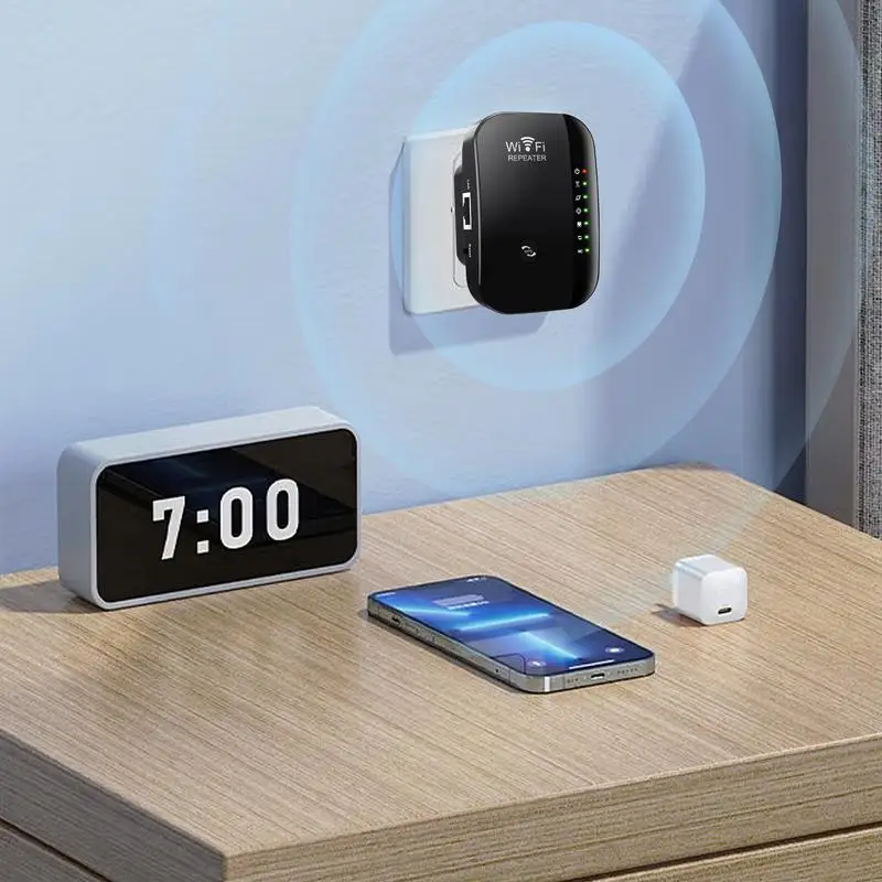 WIFI Repeater High Speed Transmission Network Card Adapter Long Range Wireless WiFi Extender Amplifier Bluetooths WIFI Booster