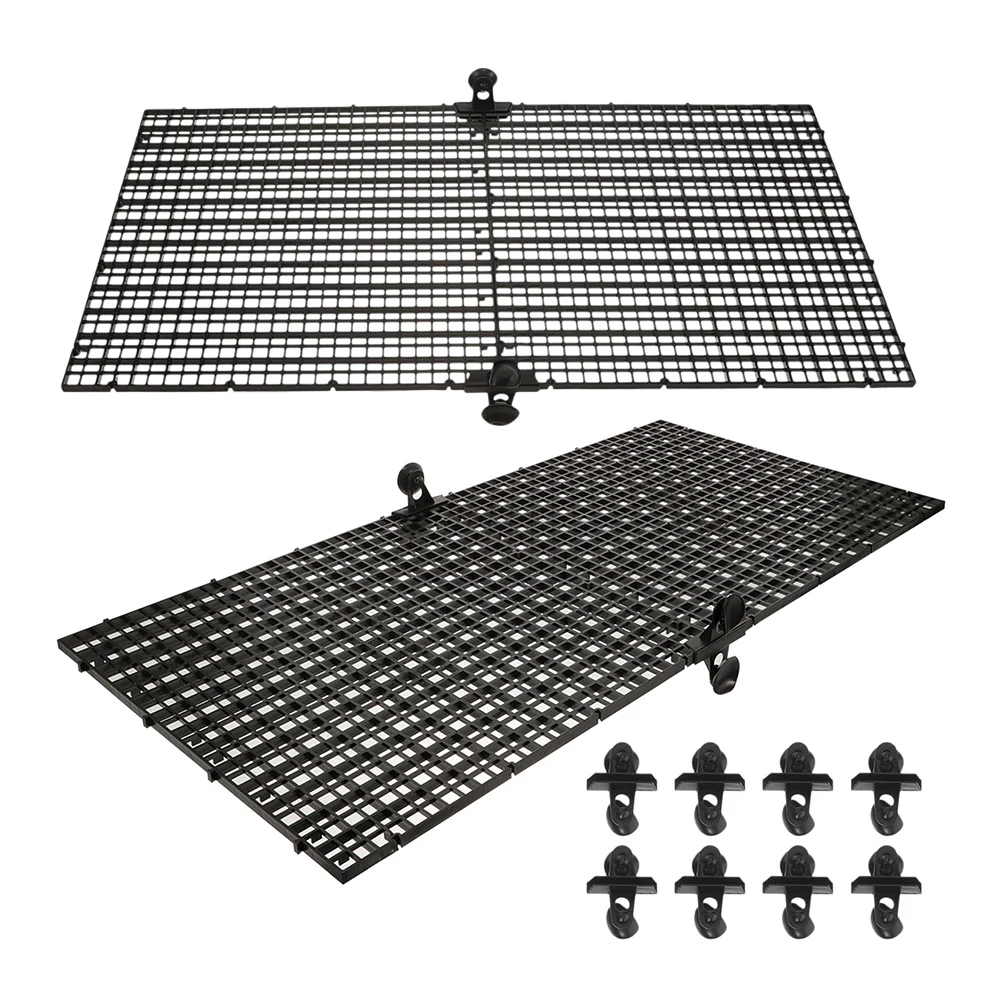 

Aquarium Cover Fish Tank Divider ABS Plastic Grid Tray Isolation Plate Escape Prevention Pet Supplies Accessories