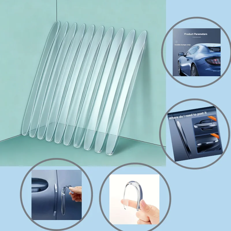 Универсальные прозрачные защит – обзор и цена Car Door Handle Protector