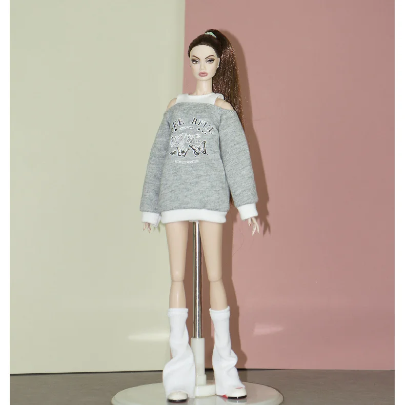 Neue 1/6 Skala Puppe Outfit Rock Bein Abdeckung Kleidung Set für 30 cm Dünne BJD Mädchen Puppen Dress Up Spielzeug puppenhaus Zubehör – Detail 11