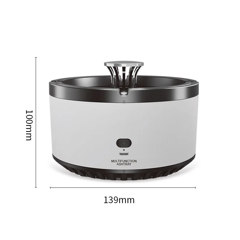 New Mijia Multipurpose Ashtray with Air Purifier Function for Filtering Second-Hand Smoke From Cigarettes Remove Odor Smoking