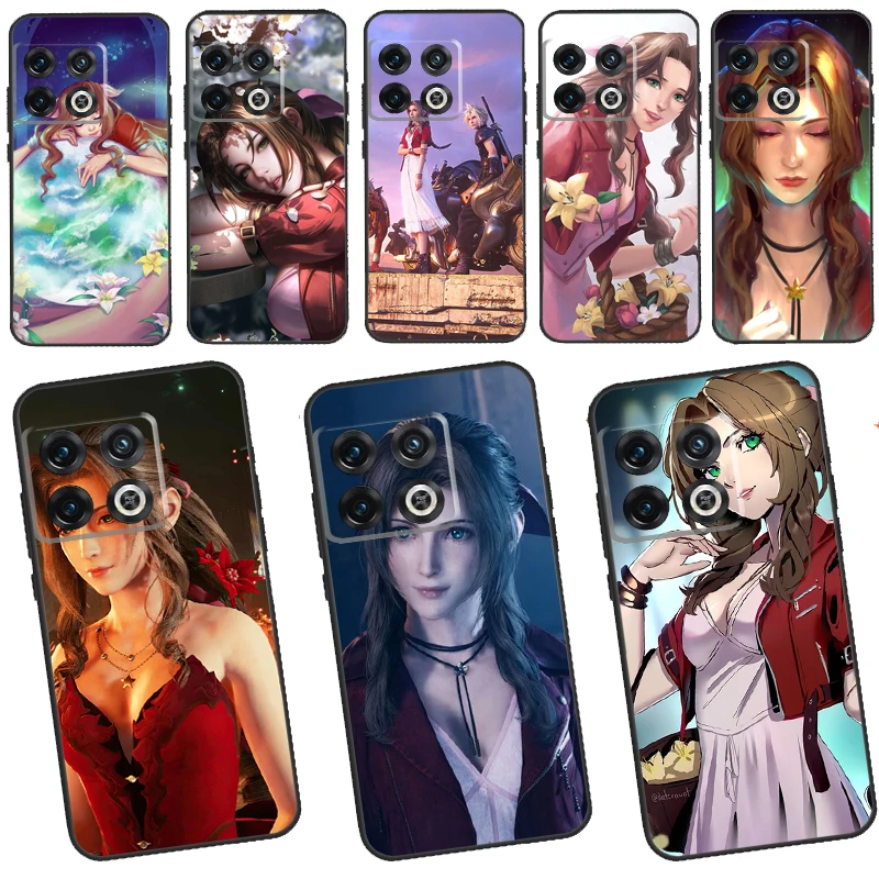 Aerith Gainsborough Final Fantasy Case For OnePlus Nord N10 N20 N100 N200 CE 2 2T OnePlus Ace 9 11 10 Pro 8T 9R 10T 9RT Cover