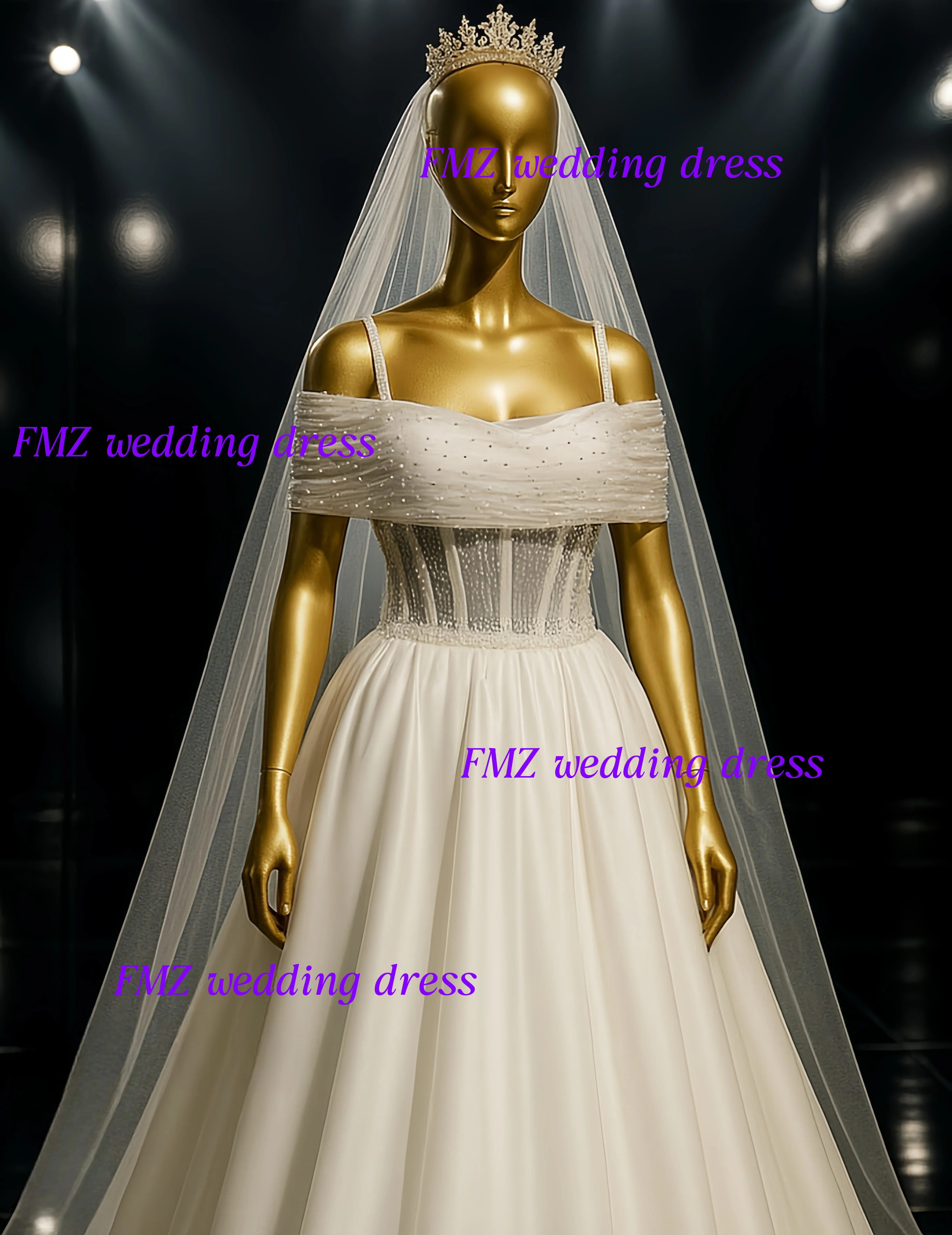 Customzied strapless mouwloze baljurk prachtige trouwjurk vestidos de novia amanda novias amanda novias officieel