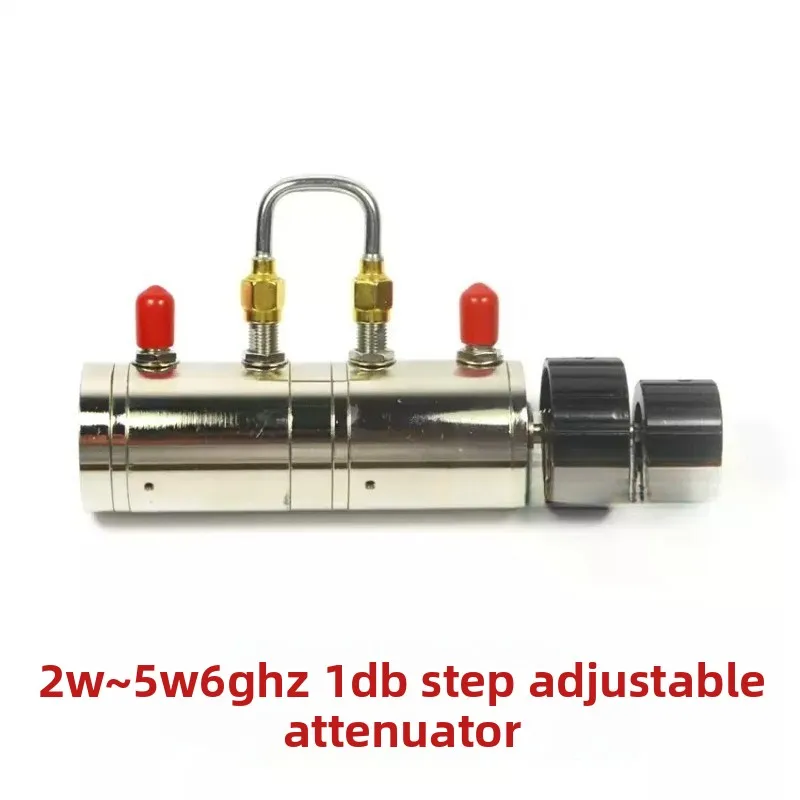 KK Connector Adjustable Rotary Attenuator 0-90dB 1dB Step 6GHz RF Signal Rotary Button Step Attenuator With KK Interface