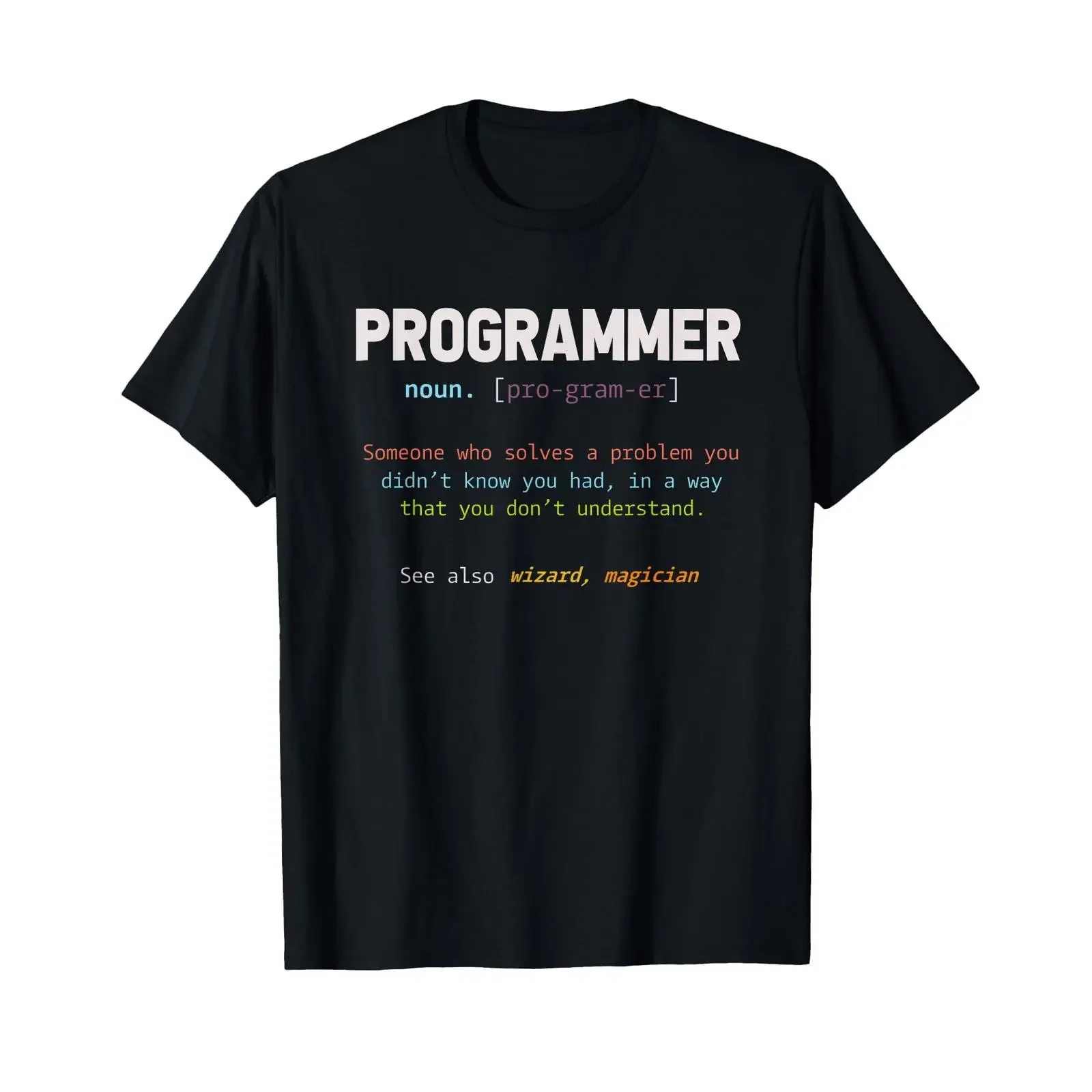 Computer Geek Nerd Funny Programmer T Shirt vintage Washed Soft Comfortable Unisex Slightly Versatile designer clothes fashion