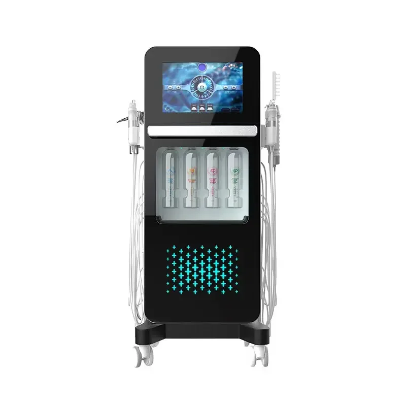 Multifunctional 17 In 1 Oxygen Hydra Machine Aqua Peeling Skin Care Diamond Dermabrasion Skin Management Hydro Spa Machine