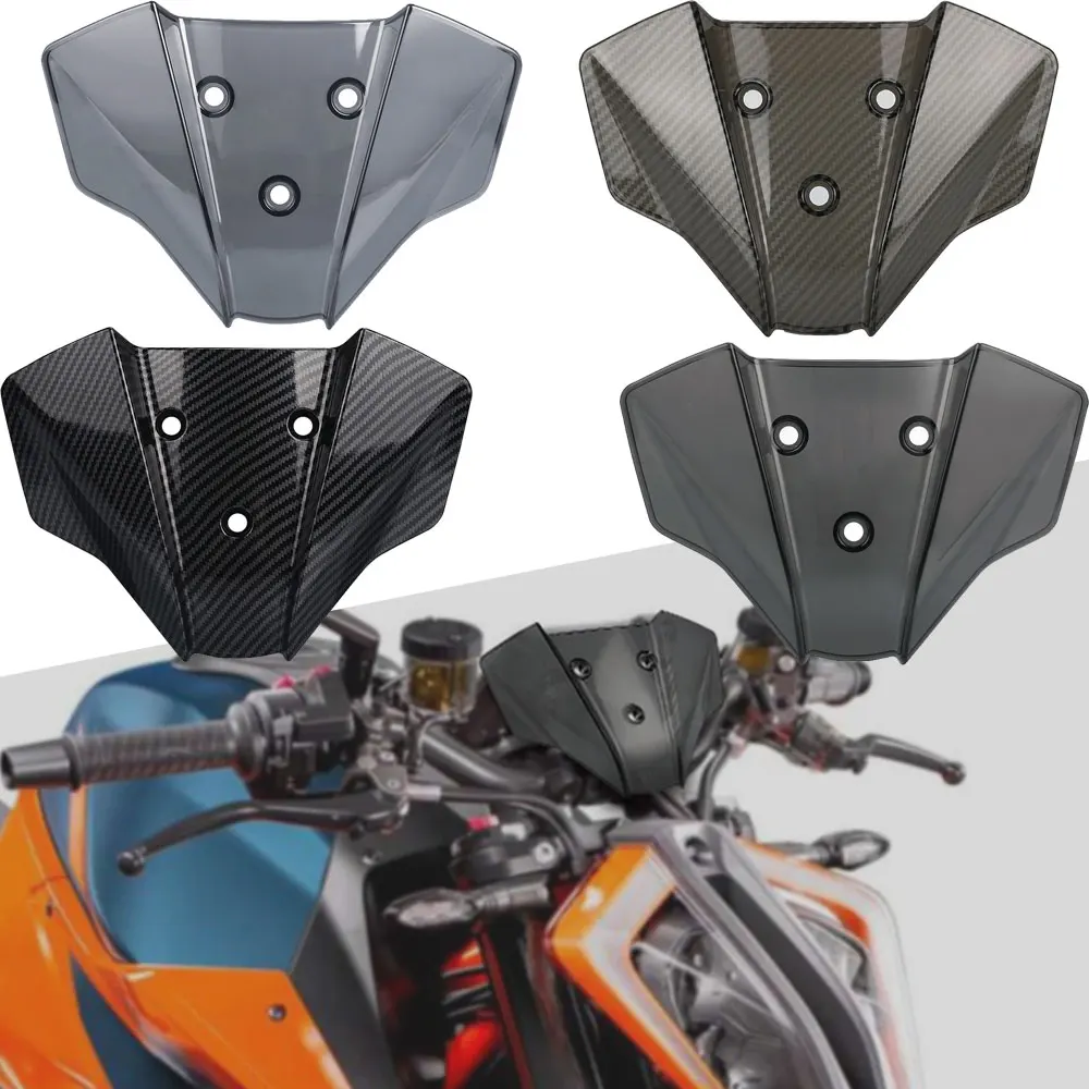 Motorcycle Windscreen Windshield Wind Deflector Cover For 1290 SUPER DUKE R 2020-2024 1290 Super Duke R MY20 2020 2021 2022 2023