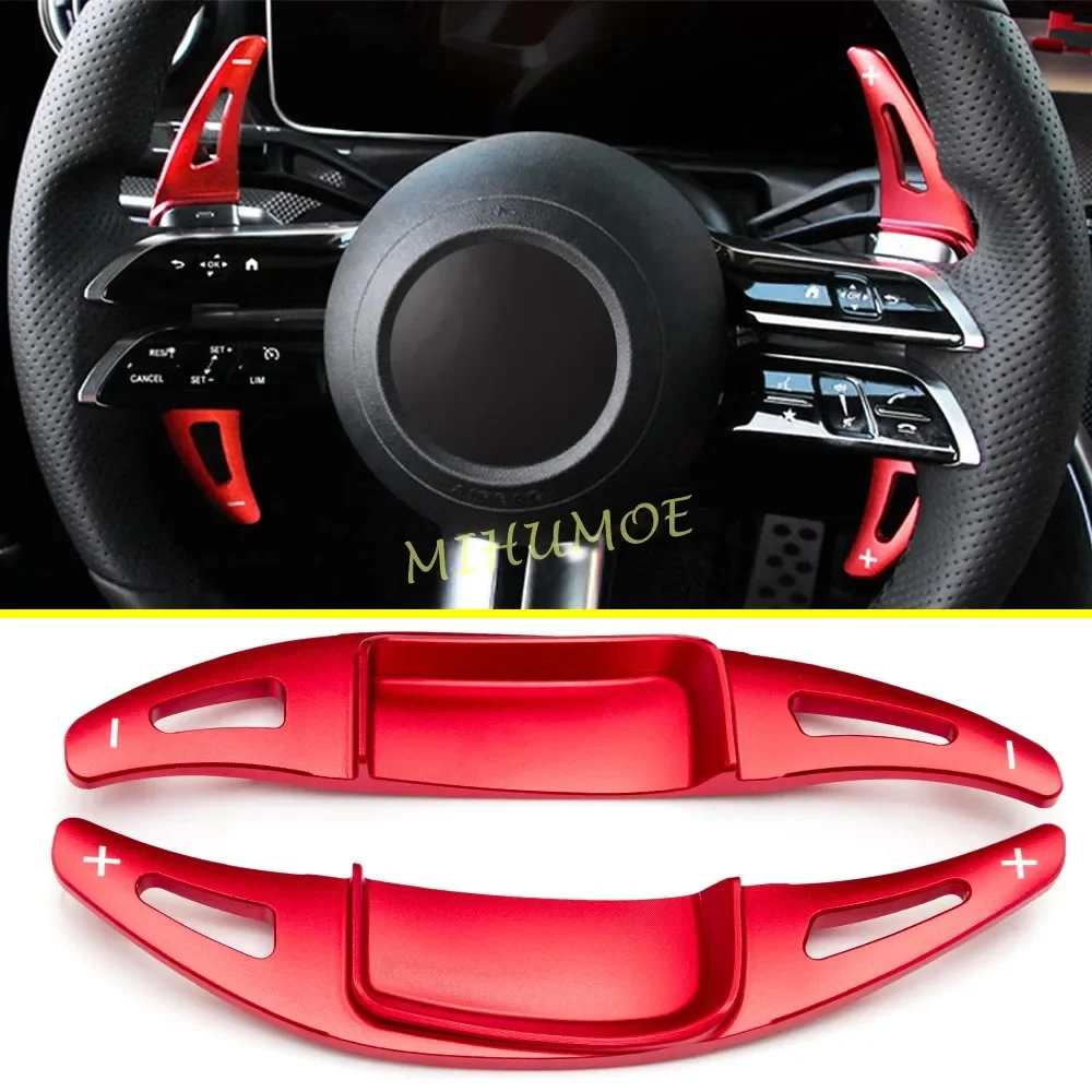 Voor 2023-2026 Mercedes-Benz A B C E S GLC EQE EQS Klasse Stuurwiel Paddle Shifter Uitbreiding aluminium Shift Peddels Blade