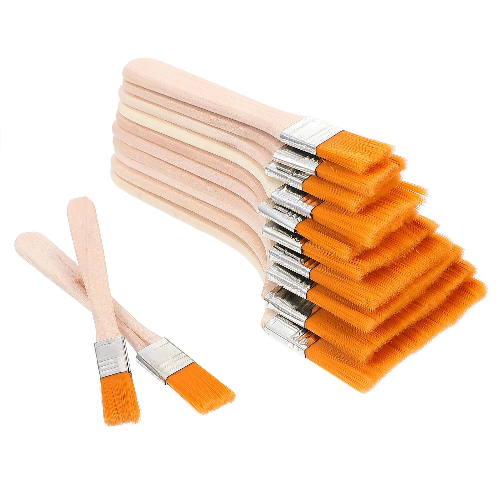 12Pcs High-Quality Nylon Hair Paint Brushes Portable Drawing Set for and Adults Unleash Creativity Varnishes Acrylic