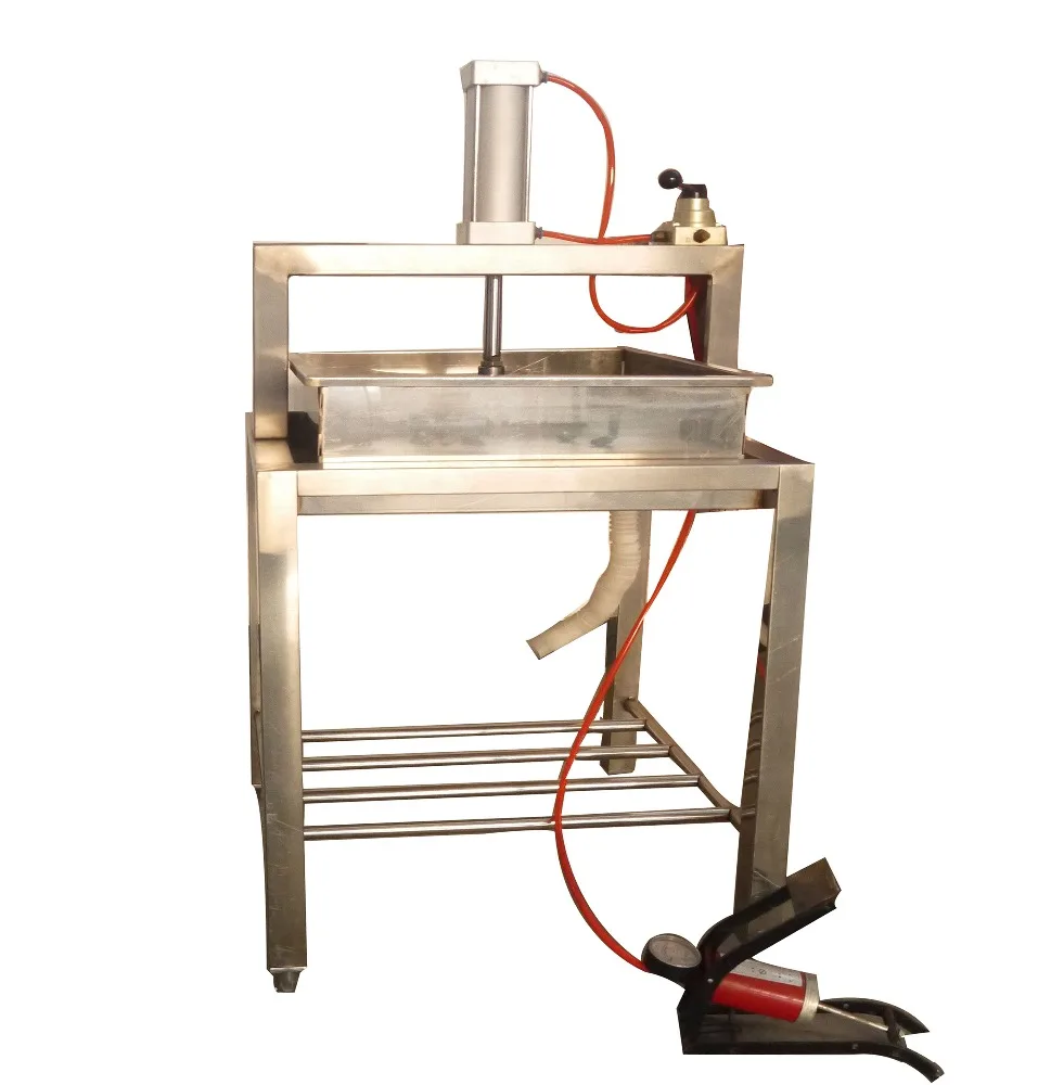 High Quality Pneumatic Commercial Tofu Maker Soy Milk and Douhua Processing Equipment Soy Milk Bean Curd Milk Tofu Press Machine