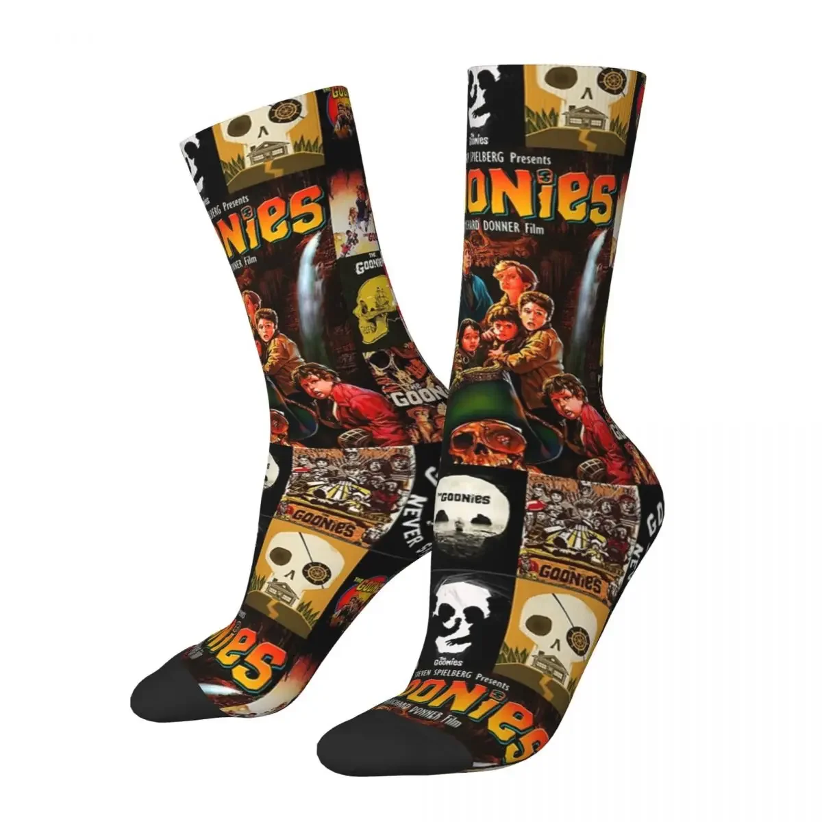 

Happy Funny Male Socks Casual Goonies Classic Movie Sock Graphic Socks Summer Novelty Street Style Crazy Socks for Men Women